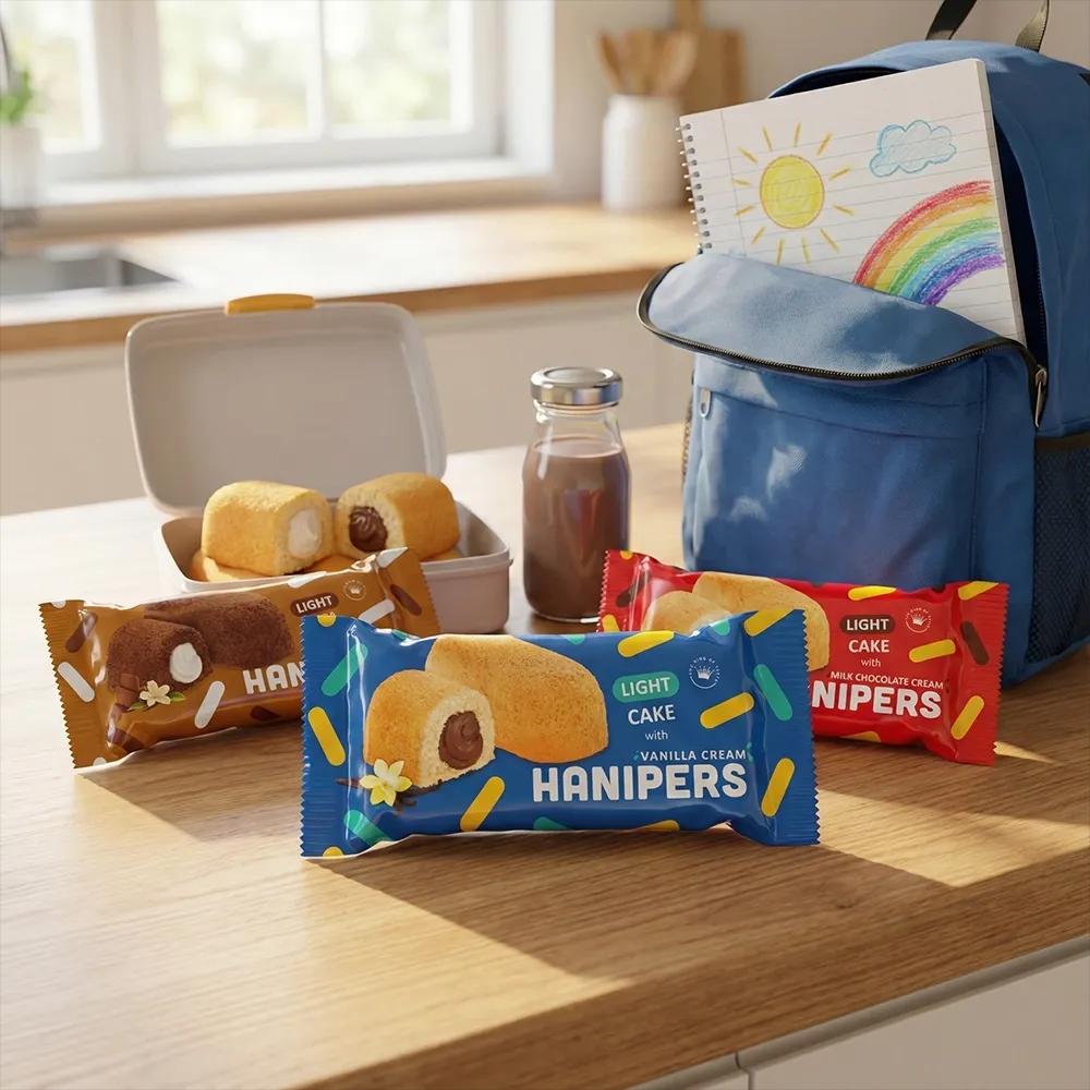 هانیپرز وانیلی کنار شیرکاکائو؛ میان‌وعده مدرسه سبک و خوشمزه