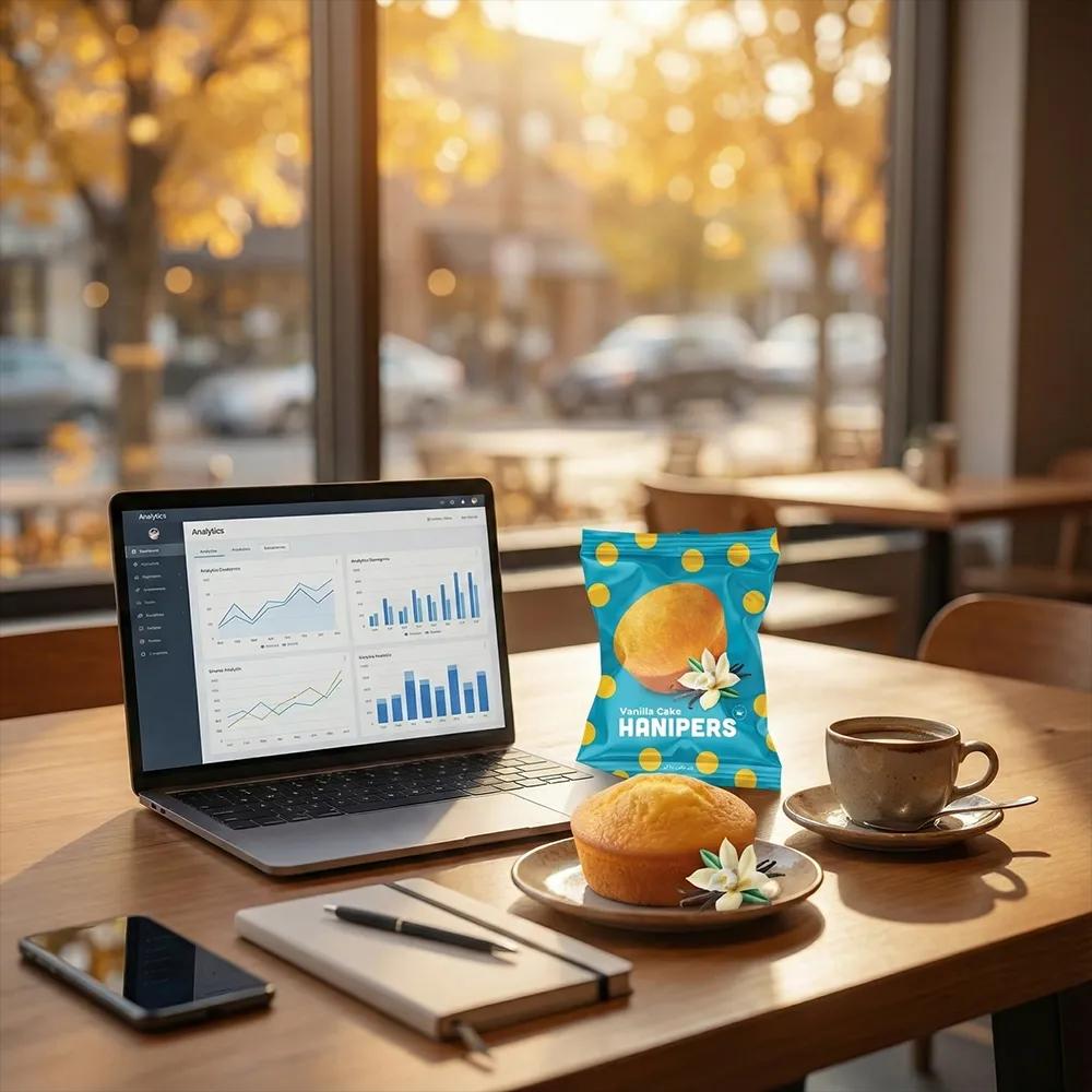 جادوی طعم‌ها تو هر لقمه از کیک هانیپرز وانیلی 