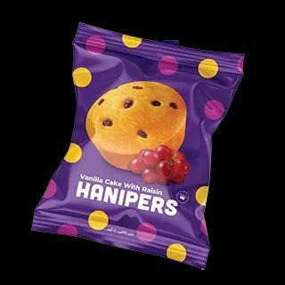 کیک کشمشی 70 گرم هانیپرز