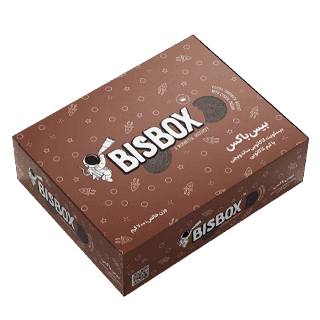 بیسکویت پذیرایی کاکائویی با کرم کاکائویی 700 گرمی بیس باکس