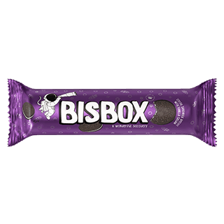 بیسکویت کاکائویی با کرم وانیلی 110 گرمی بیس باکس