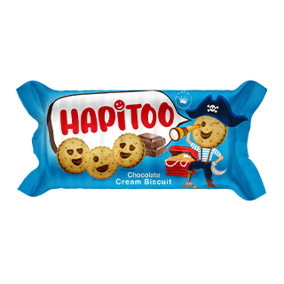 بیسکویت ساندویچی هپیتو با کرم کاکائویی 54 گرم